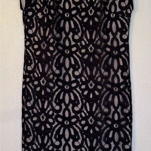 Coldwater Creek Black Lace Dress